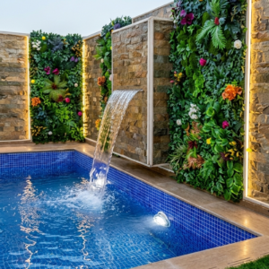 Terrasse Royale - Cascade & Végétal